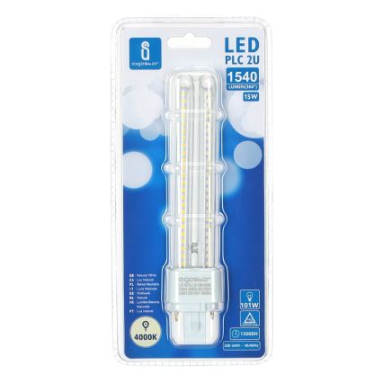 Ampoule LED G24D-3/15W/230V 4000K - Aigostar