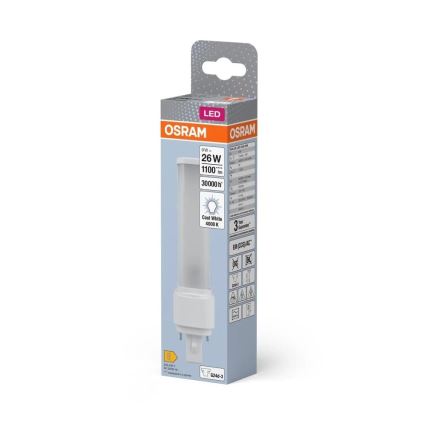 Ampoule LED G24d-3/9W/230V 4000K - Osram