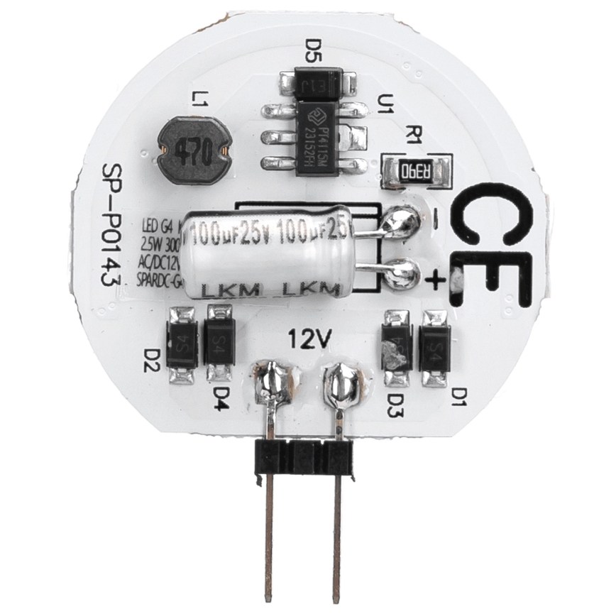 Ampoule LED G4/2,5W/12V 3000K - Aigostar