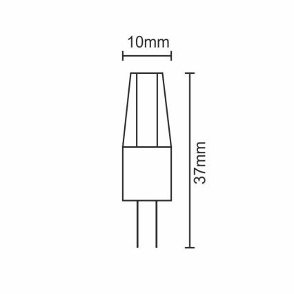 Ampoule LED G4/2W/12V 2800K