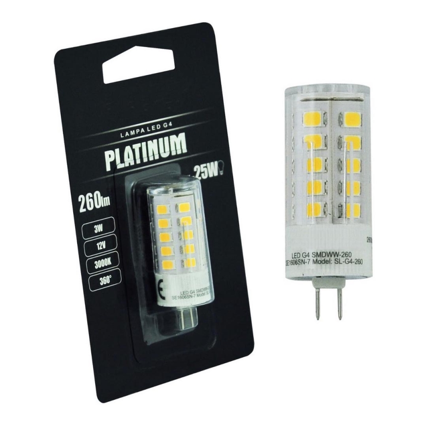 Ampoule LED G4/3W/12V 3000K