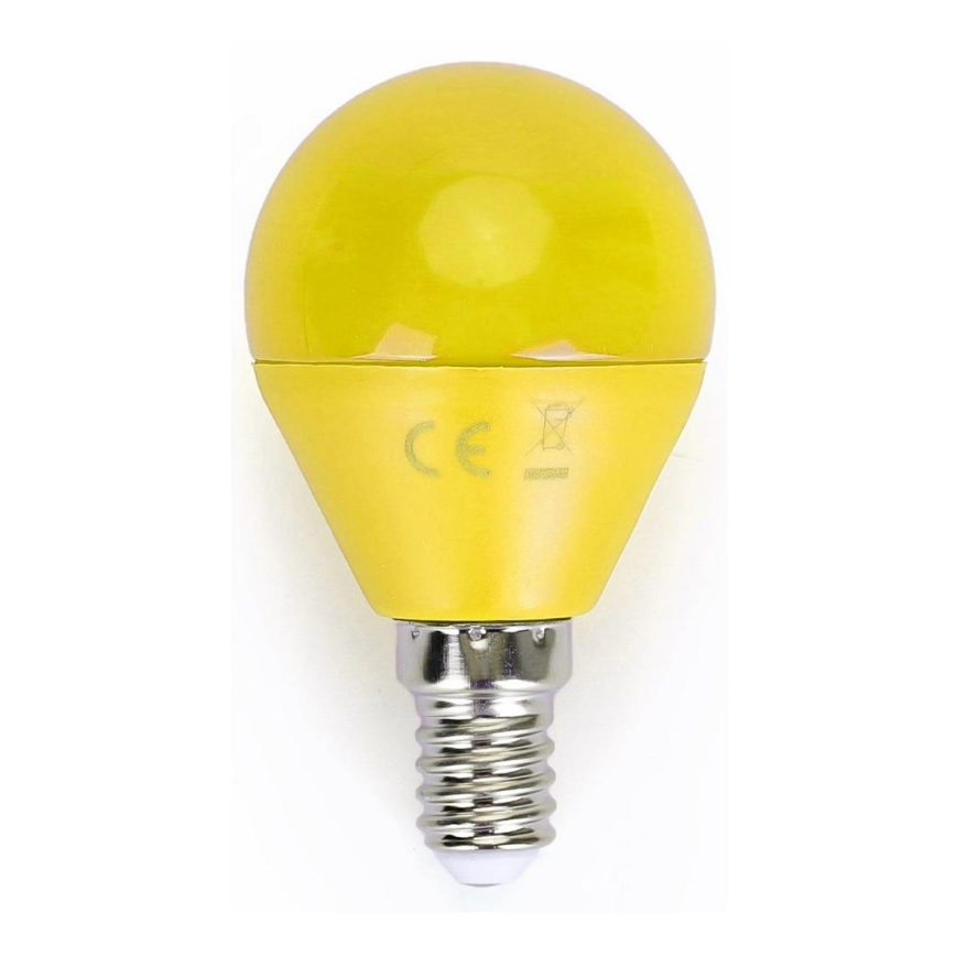 AMPOULE LED 5W JAUNE REF: MS G45LB-Y 5W