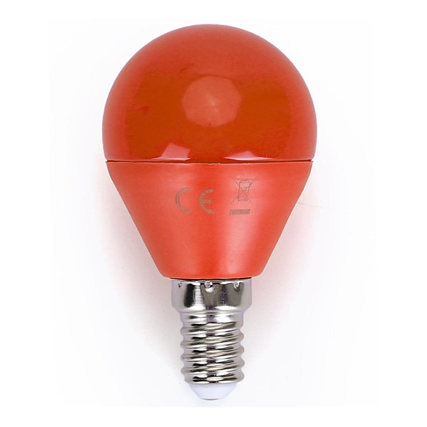 Ampoule LED G45 E14/4W/230V orange - Aigostar