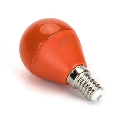 Ampoule LED G45 E14/4W/230V orange - Aigostar