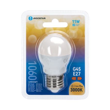 Ampoule LED G45 E27/11W/230V 3000K - Aigostar
