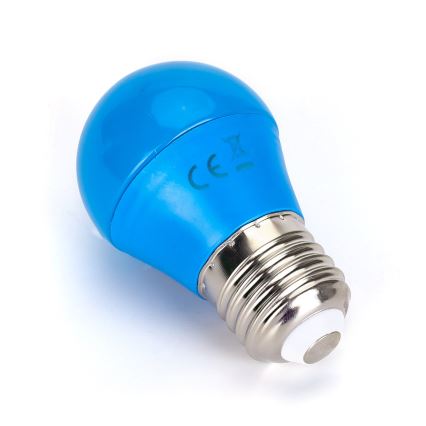 Ampoule LED G45 E27/4W/230V bleue - Aigostar