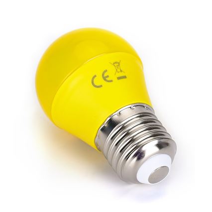 Ampoule LED G45 E27/4W/230V jaune - Aigostar