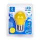 Ampoule LED G45 E27/4W/230V jaune - Aigostar