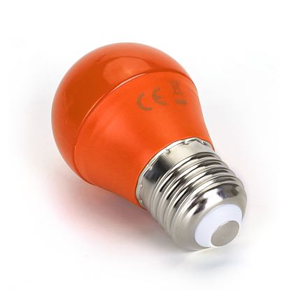 Ampoule LED G45 E27/4W/230V orange - Aigostar