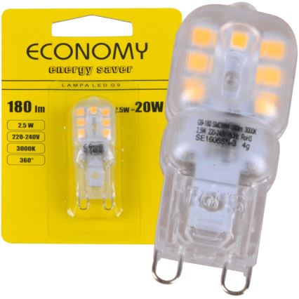 Ampoule LED G9/2,5W/230V 3000K