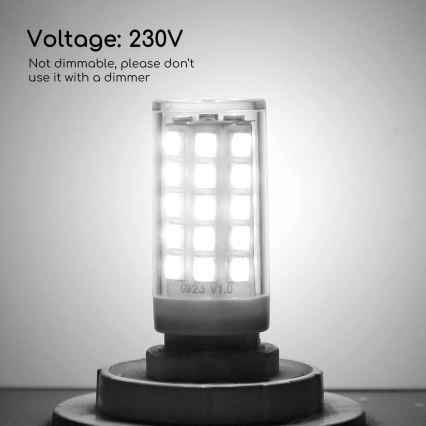 Ampoule LED G9/3W/230V 6500K - Aigostar