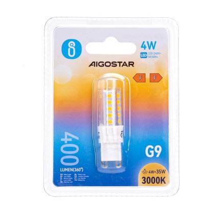 Ampoule LED G9/4W/230V 3000K - Aigostar