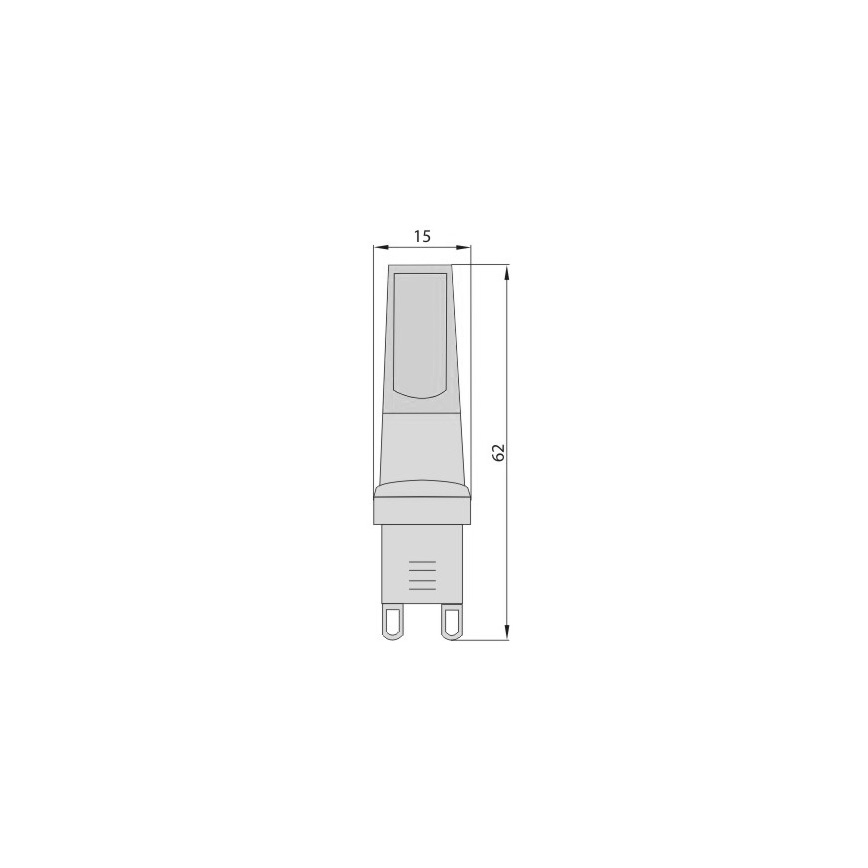 Ampoule LED G9/4W/230V 3000K