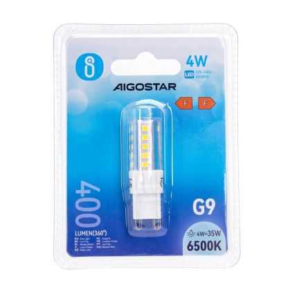 Ampoule LED G9/4W/230V 6500K - Aigostar