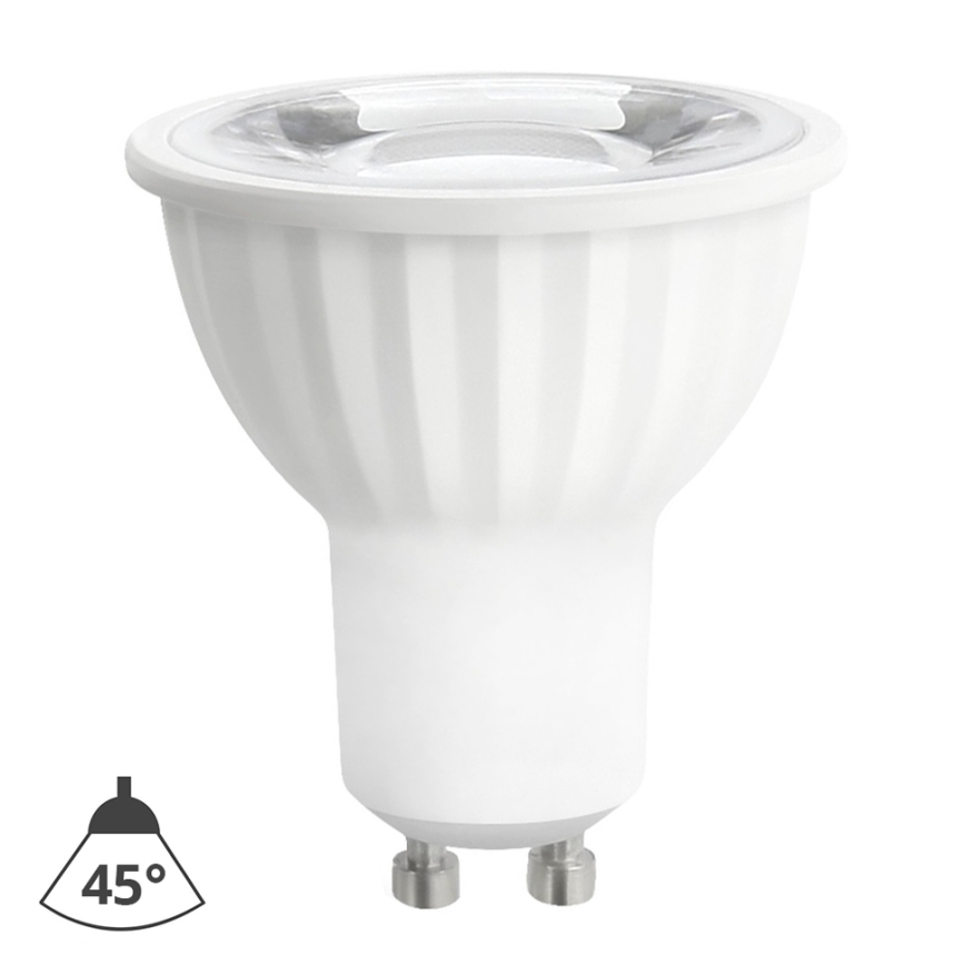 Ampoule LED GU10/6W/230V 4000K 45° blanc