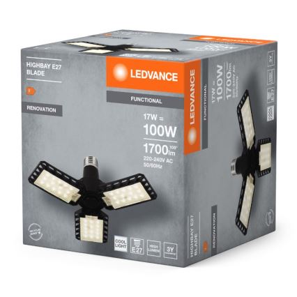 Ampoule LED HIGHBAY E27/17W/230V 4000K - Ledvance