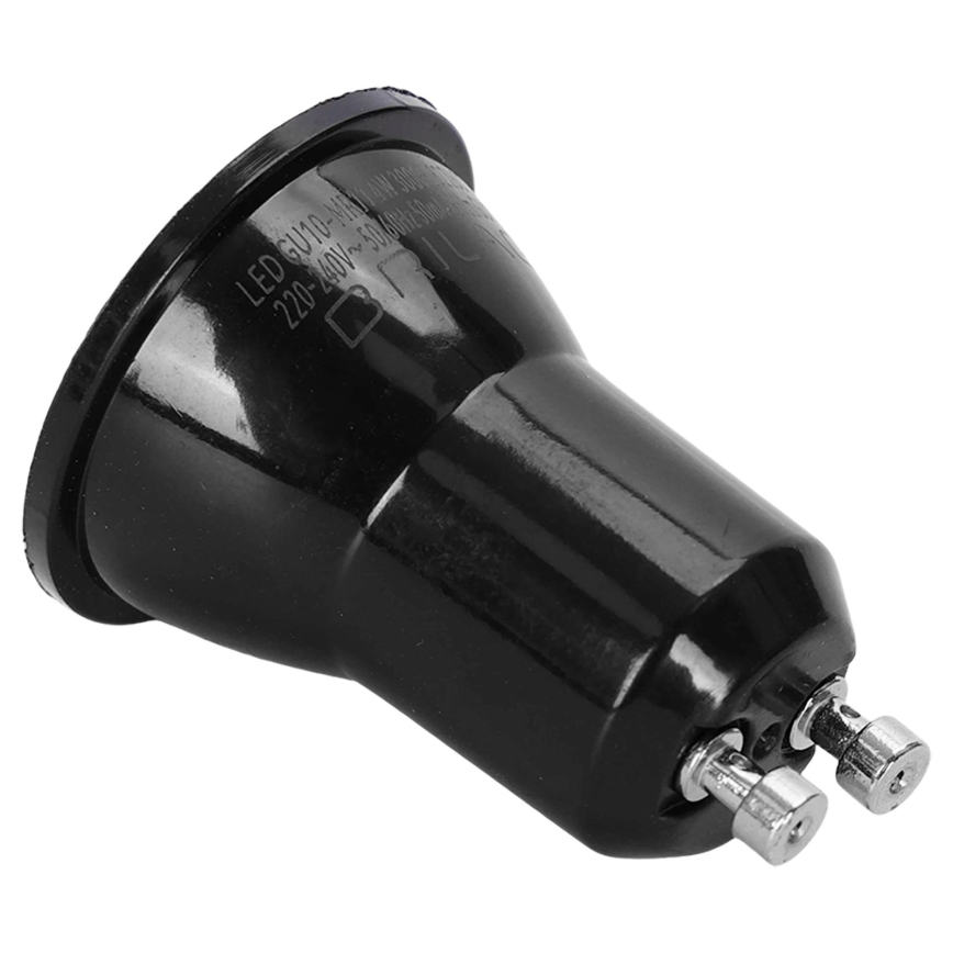 Ampoule LED MR11 GU10/4W/230V 3000K 60° noire - BRILAGI