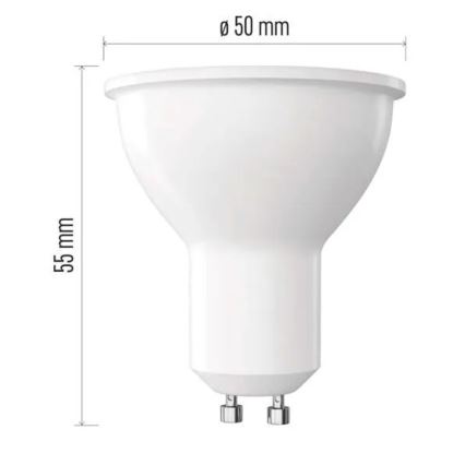 Ampoule LED MR16 GU10/3W/230V 4000K Classe énergétique A