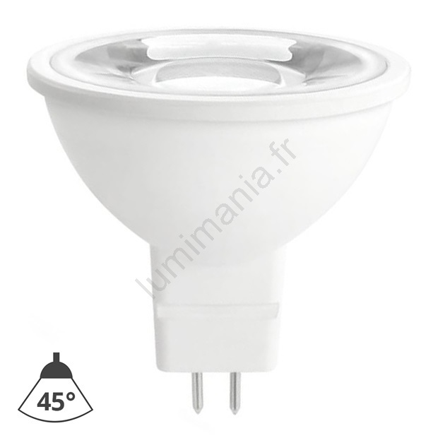 Lot De 10 Ampoules LED MR16 6W GU5.3 - Blanc Chaud 3000K - 580 Lumens