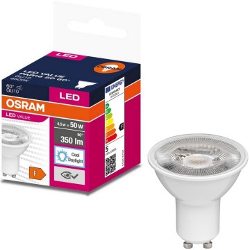 Ampoule LED PAR16 GU10/4,5W/230V 6500K 60° - Osram