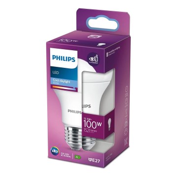 Ampoule LED Philips A60 E27/12,5W/230V 6500K