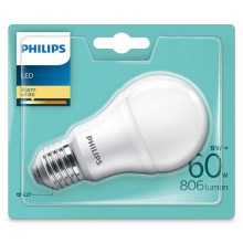 Ampoule LED Philips A60 E27/9W/230V 4000K