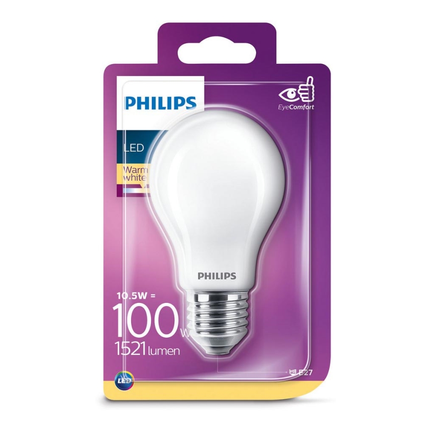 Ampoule LED Philips E27/10.5W/230V 2700K