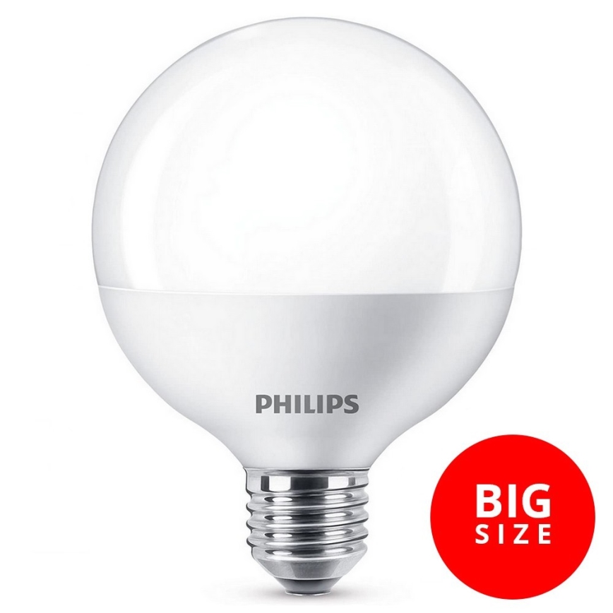 Ampoule LED Philips G95 E27/8,5W/230V 6500K