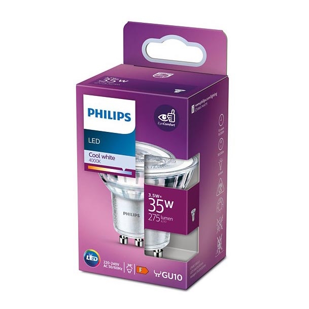 Ampoule LED Philips GU10/3,5W/230V 4000K