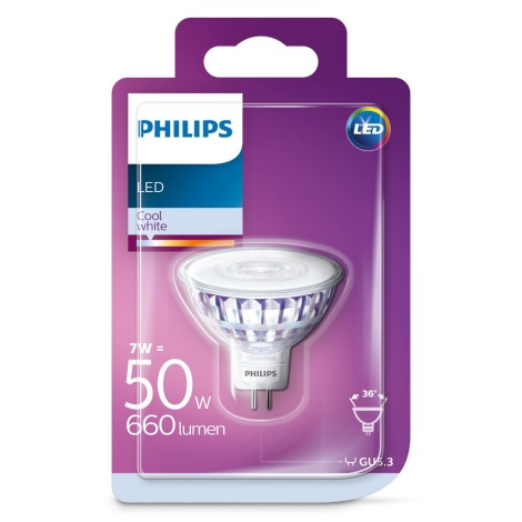 Ampoule LED Philips GU5,3/7W/12V 4000K