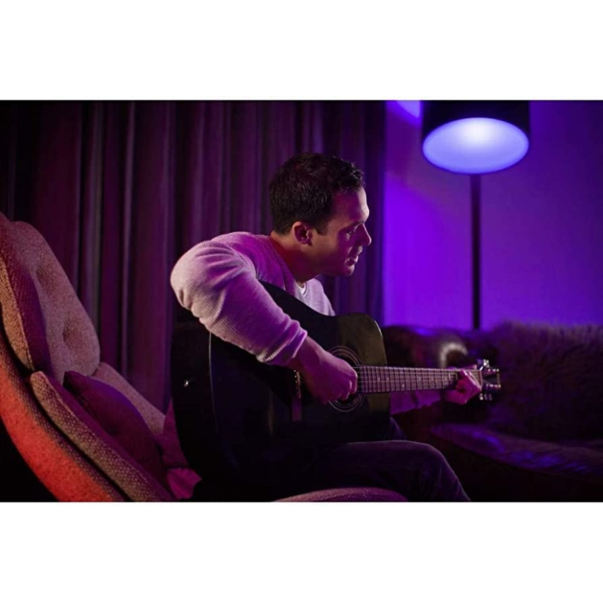 Ampoule LED Philips P45 E27/3,1W/230V bleu