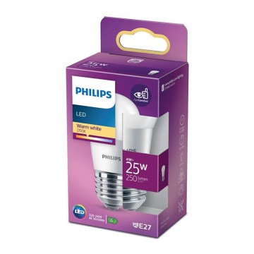 Ampoule LED Philips P45 E27/4W/230V 2700K