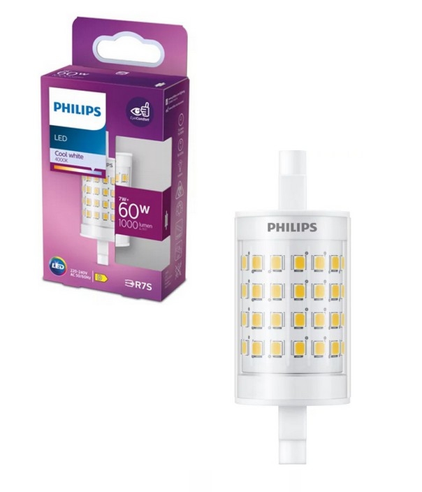 Ampoule LED Philips R7s/7W/230V 4000K 78 mm
