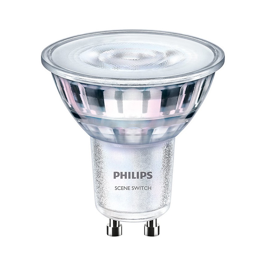 Ampoule LED Philips SCENE SWITCH GU10/5W/230V 2700K/4000K