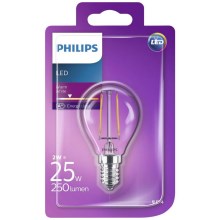 Ampoule LED Philips VINTAGE E14/2W/230V 2700K