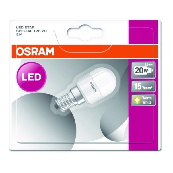 Ampoule LED pour frigo STAR E14/2,3W/230V 2700K - Osram