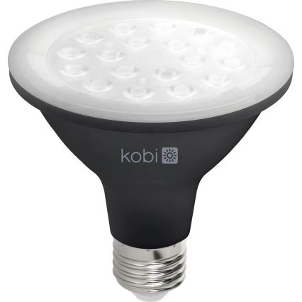 Ampoule LED pour la croissance des plantes PLANTY E27/9W/230V 1200K noir