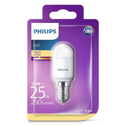 Ampoule LED pour réfrigérateur Philips E14/3,2W/230V 2700K