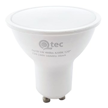 Ampoule LED Qtec GU10/5W/230V 4200K