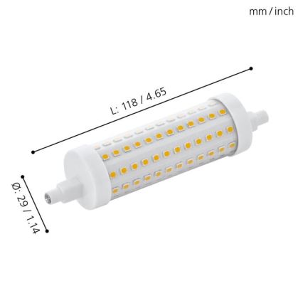 Ampoule LED R7S/9W/230V 2700K 118 mm - Eglo 11831