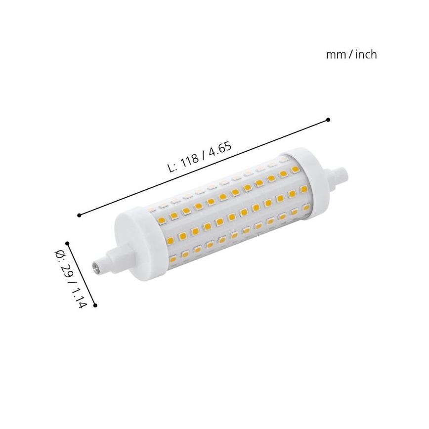 Ampoule LED R7S/9W/230V 2700K 118 mm - Eglo 11831