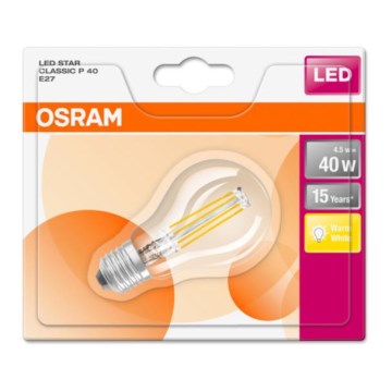 Ampoule LED RETROFIT E27/4W/230V 2700K - Osram