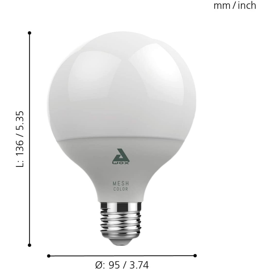 Ampoule LED RGB à intensité variable CONNECT E27/13W 2700 - 6500K - Eglo