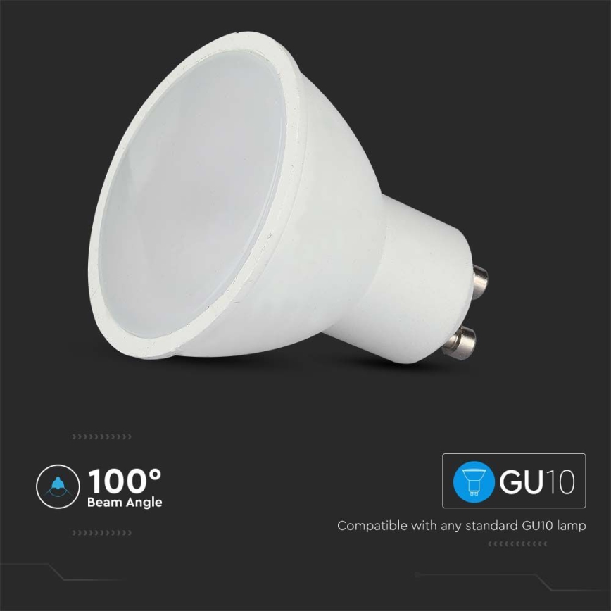 Ampoule LED RGB à intensité variable GU10/4,8W/230V 4000K + télécommande