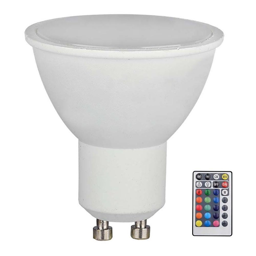 Spot encastrable Blanc avec GU10 5W RGB Connectée Tuya