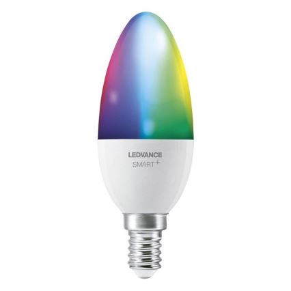 Ampoule LED RGB à intensité variable SMART + E14 / 5W / 230V 2700K-6500K - Wi-Fi Ledvance