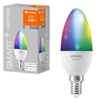 Ampoule LED RGB à intensité variable SMART + E14 / 5W / 230V 2700K-6500K - Wi-Fi Ledvance