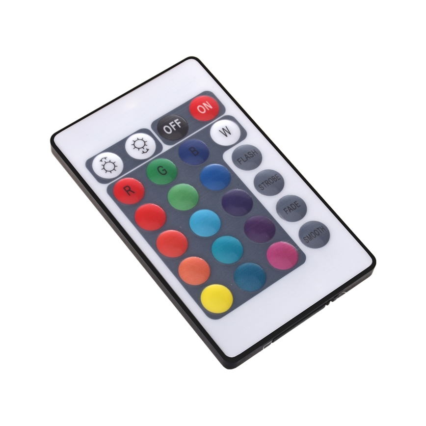 Ampoule LED RGB avec télécommande BULB E27/9W/230V 2700K