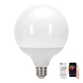Ampoule LED RGB dimmable MESH G120 E27/18W/230V 6500K + télécommande - Aigostar
