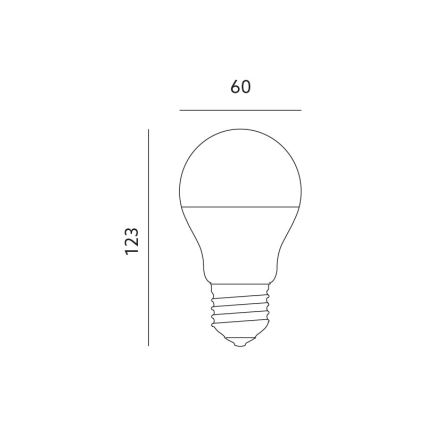 Ampoule LED RGB GS à intensité modulable avec télécommande E27/7W/230V